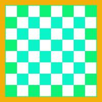 Chess checkerboard template colorful vector image