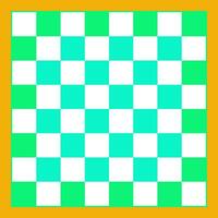 Chess checkerboard template colorful vector image