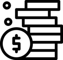 cash icon for download vector
