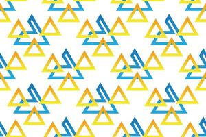 geometric seamless pattern. Set of bright blue and yellow background with modern minimal shape. elegant abstract geometrical textures. vector