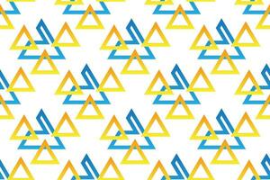 geometric seamless pattern. Set of bright blue and yellow background with modern minimal shape. elegant abstract geometrical textures. vector