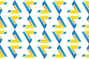 geometric seamless pattern. Set of bright blue and yellow background with modern minimal shape. elegant abstract geometrical textures. vector