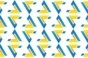 geometric seamless pattern. Set of bright blue and yellow background with modern minimal shape. elegant abstract geometrical textures. vector