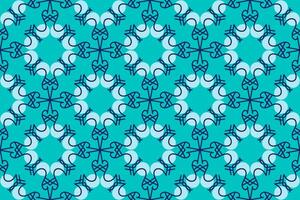 oriental pattern. blue background with Arabic ornament. Pattern, background and wallpaper for your design. Textile ornament. Vector illustration.