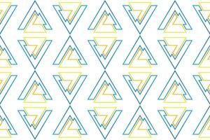 geometric seamless pattern. Set of bright blue and yellow background with modern minimal shape. elegant abstract geometrical textures. vector