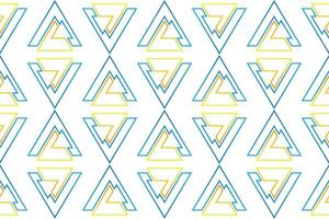 geometric seamless pattern. Set of bright blue and yellow background with modern minimal shape. elegant abstract geometrical textures. vector