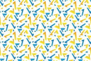 geometric seamless pattern. Set of bright blue and yellow background with modern minimal shape. elegant abstract geometrical textures. vector