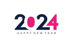2024 logo design element vector with creative concept