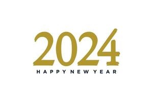 2024 logo design element vector with creative concept