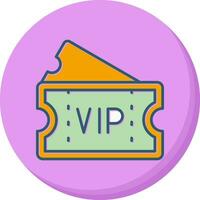 Vip Privilege Vector Icon