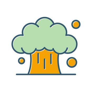 icono de vector de explosión
