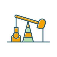 Oil Pump Vector Icon