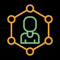 Network Segmentation Vector Icon