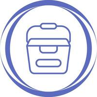 Portable water container Vector Icon