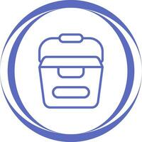 Portable water container Vector Icon