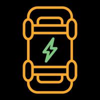 Electric Skateboard Vector Icon