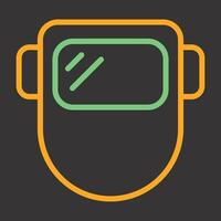 Welding mask Vector Icon