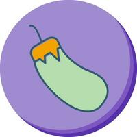 Eggplant Vector Icon