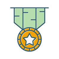 icono de vector de medalla