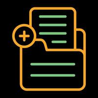 Document Add Vector Icon