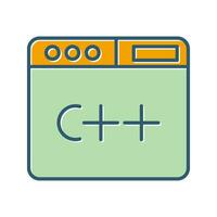 Programming language Vector Icon