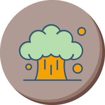 icono de vector de explosión