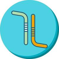 Drinking Straw Vector Icon