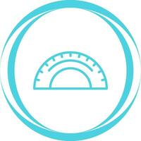 Protractor Vector Icon