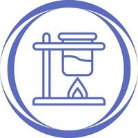 Bunsen Burner Vector Icon