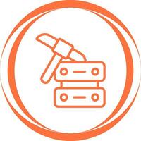 Data Mining Vector Icon