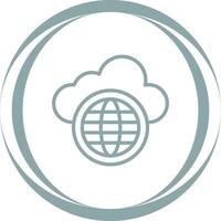 Cloud Network Vector Icon