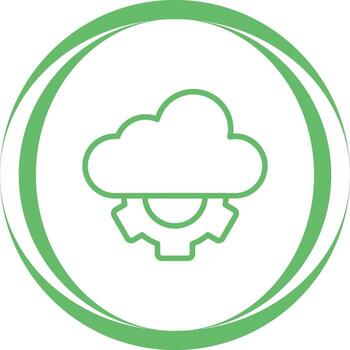 Cloud API Vector Icon