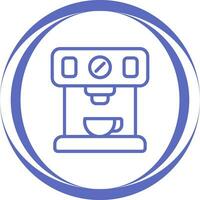 Coffee Maker with Wi-Fi Vector Icon