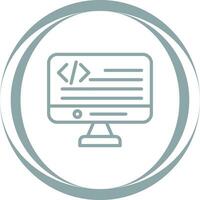 Programming Language Vector Icon