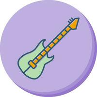 icono de vector de guitarra