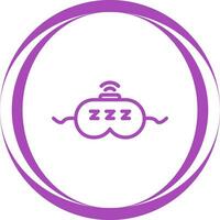 dormir rastreador vector icono