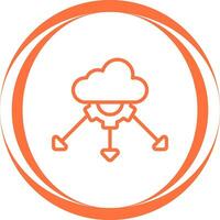 Network Load Balancing Vector Icon