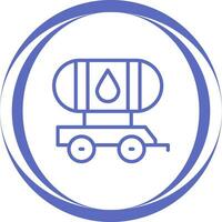 Tanker Truck Vector Icon