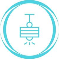 Ceiling Lamp Vector Icon