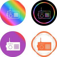 Radio Vector Icon