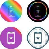 Starred Vector Icon