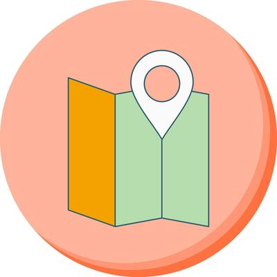Map Vector Icon
