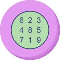 Number Theory Vector Icon