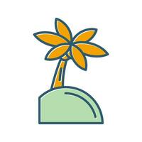 Palm Tree Vector Icon