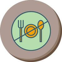 Fasting Vector Icon