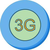 icono de vector 3g