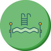 Swimming Pool Vector Icon