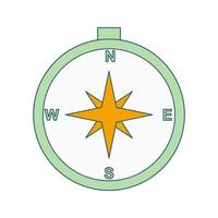 Compass Vector Icon