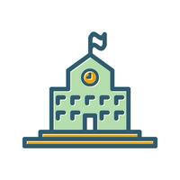 School Vector Icon