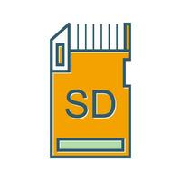 Data Storage Vector Icon